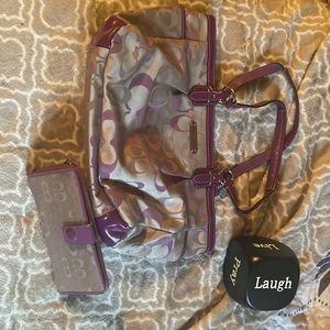 Matching set purse/wallet